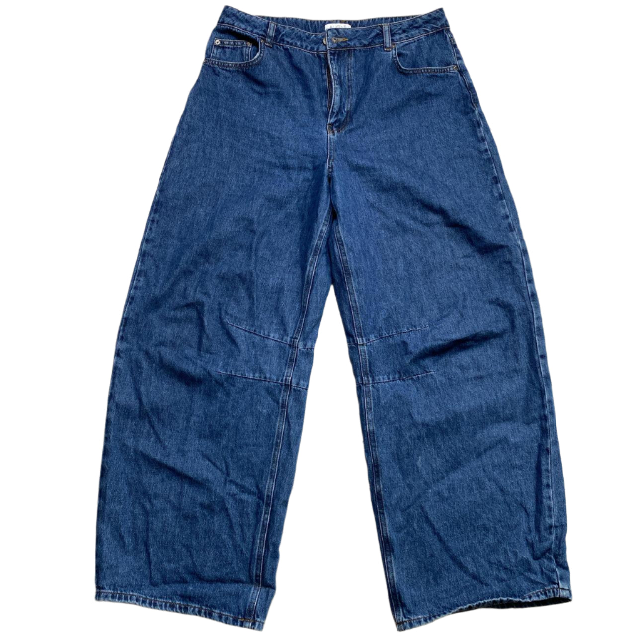 Aligne Baggy Womens Navy Jeans (30W)