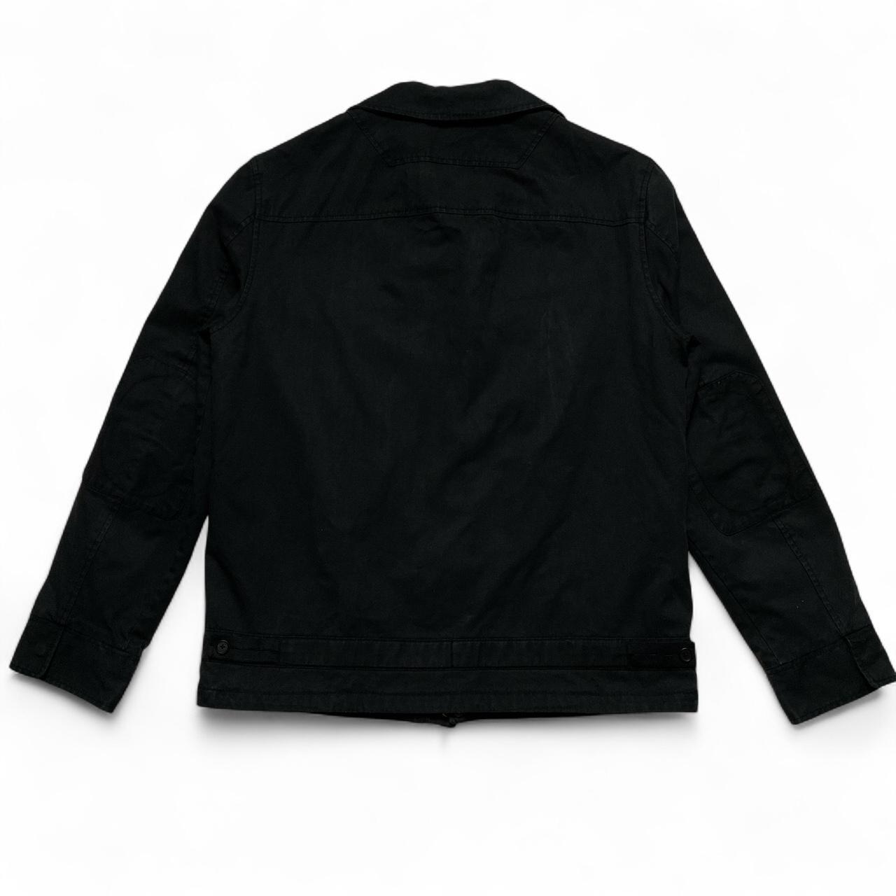 Armani Exchange Black Military Style Cargo Jacket