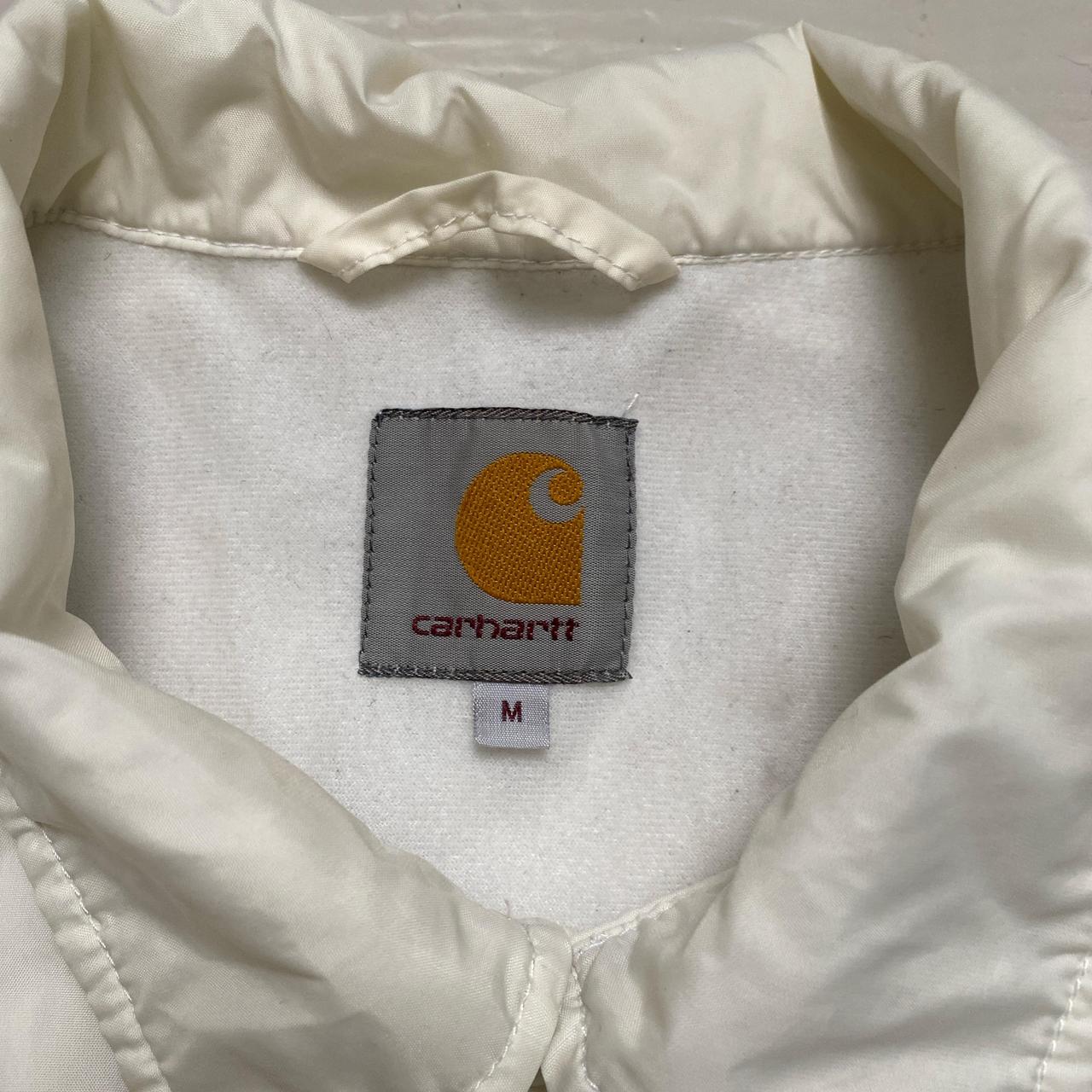 Carhartt WIP White and Black Livhtweight Jacket (M)
