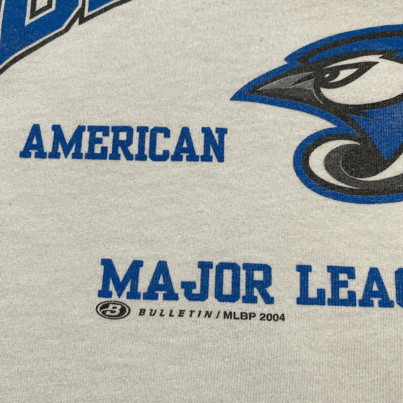 Toronto Blue Jays MLB 2004 Vintage 00’s White Baseball T Shirt (XL)