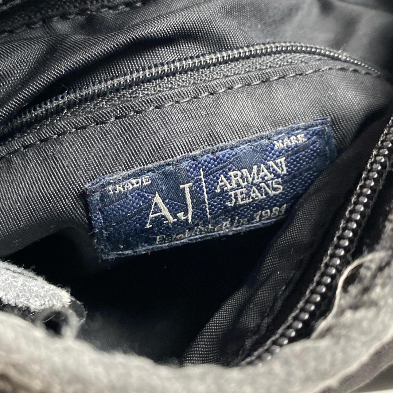 Armani Jeans Vintage Black Pouch Bag