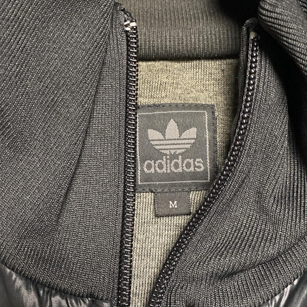 Adidas Originals Black and Gold Tracksuit Jacket (M)