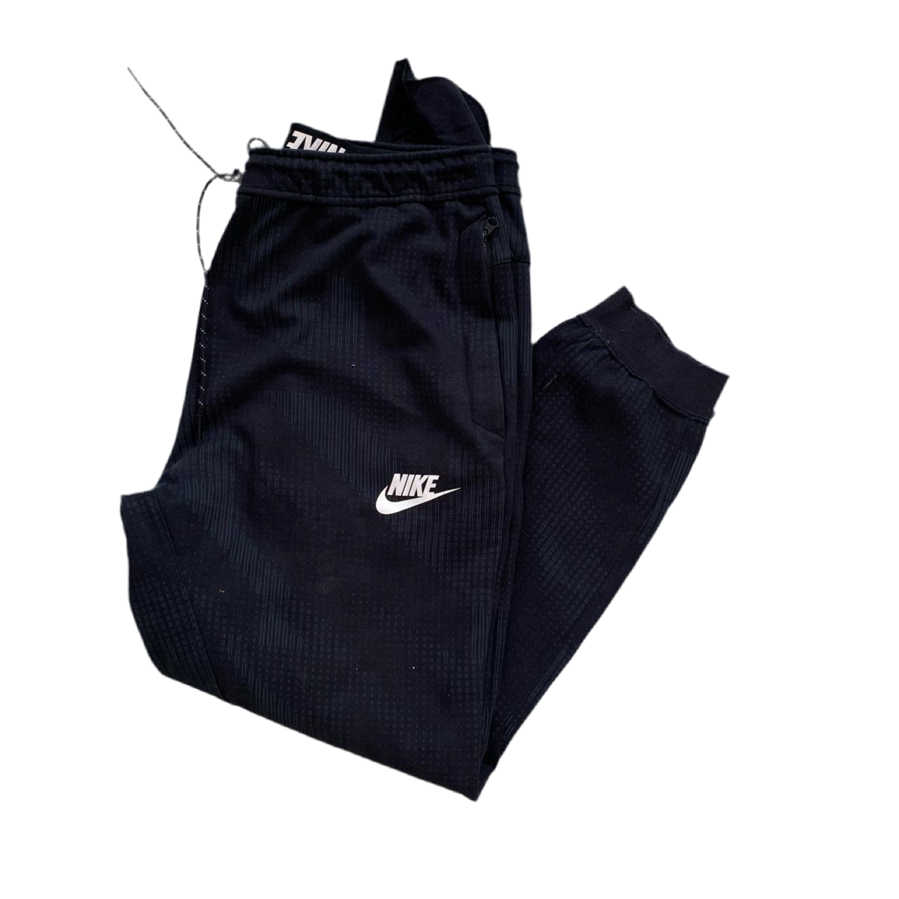 Nike Swoosh Black Joggers (XL)