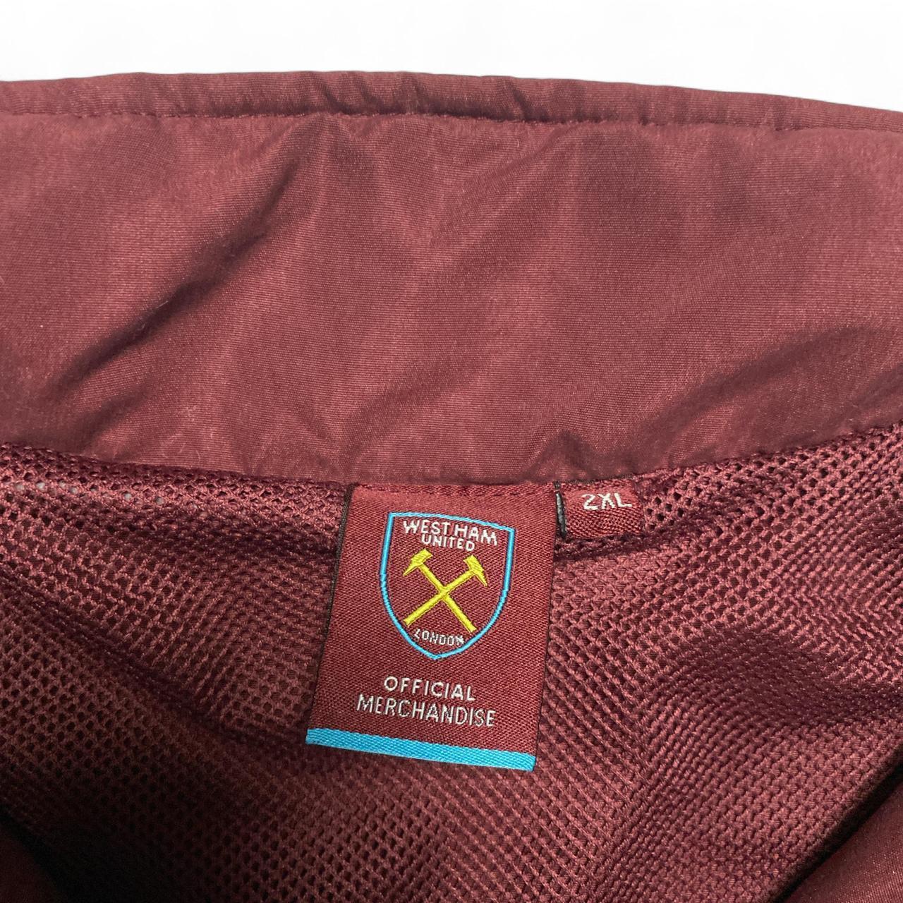 West Ham United Windbreaker Full Tracksuit Jacket and Bottoms