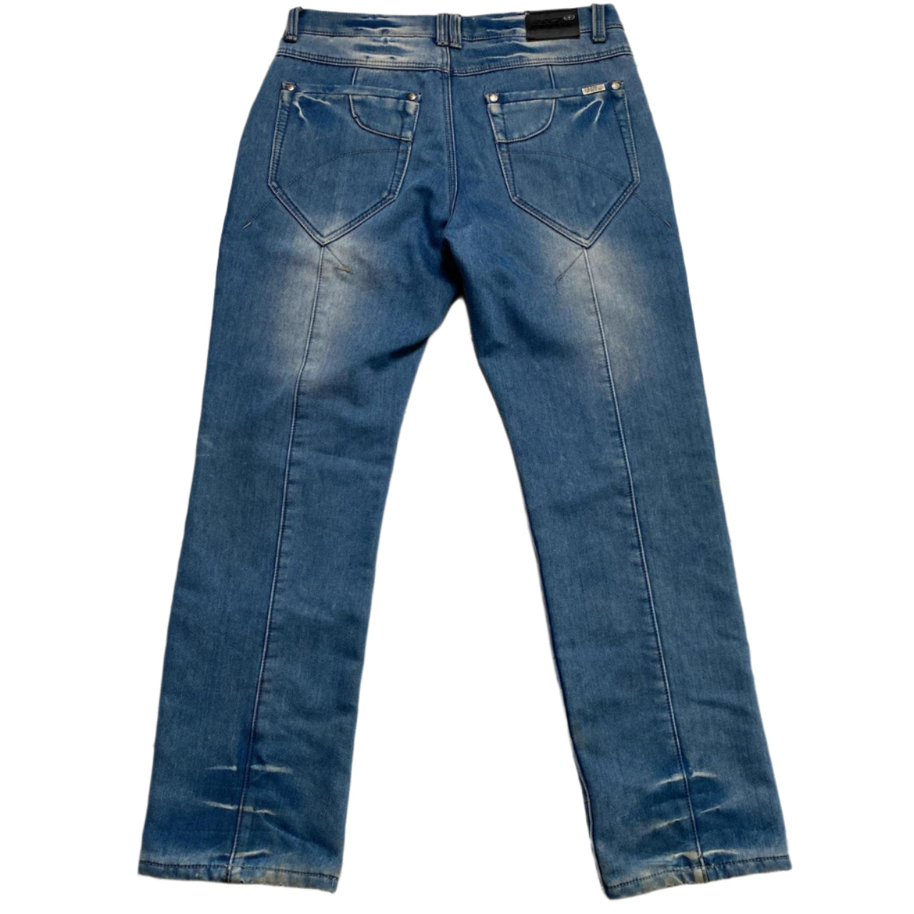 No Fear Baggy Stonewashed Skater Jeans (34W)