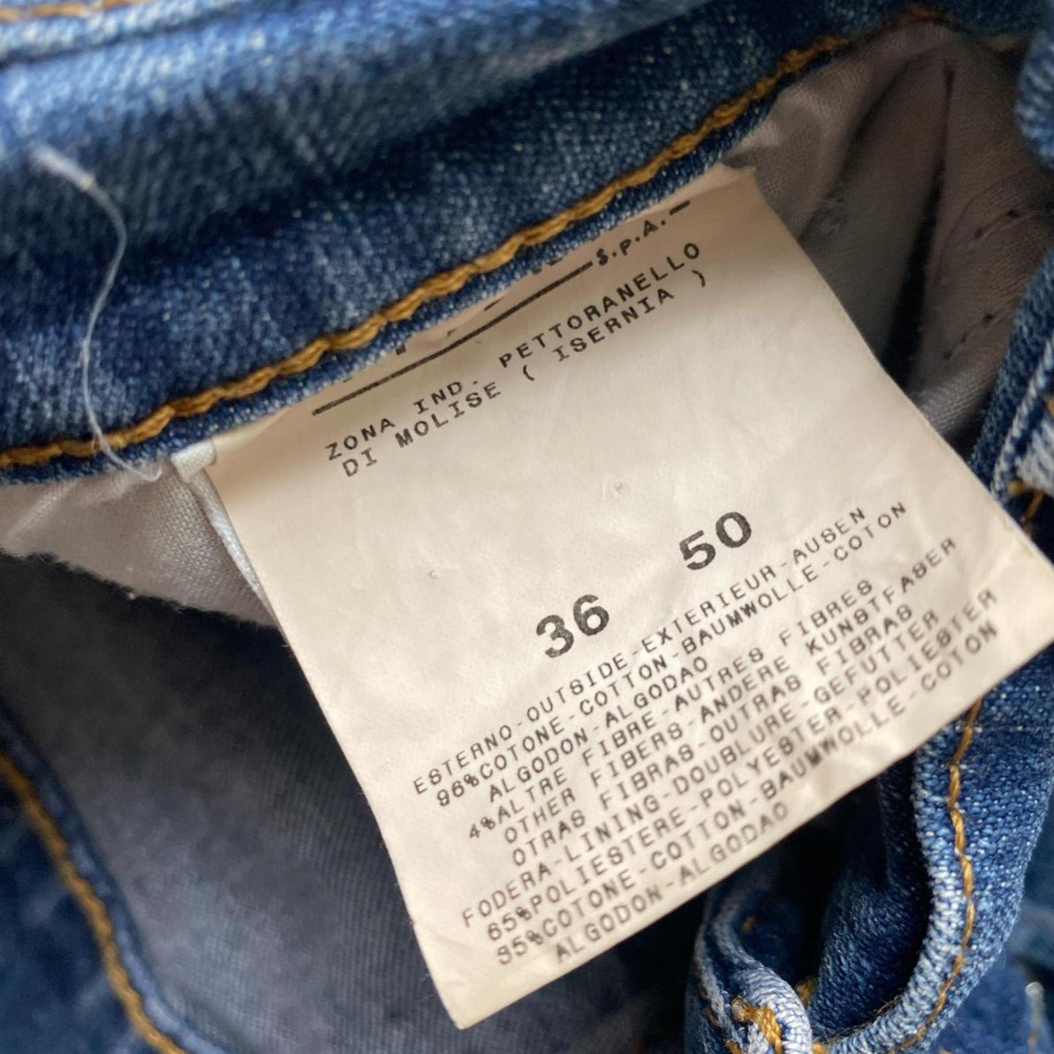 Dolce & Gabbana Navy Baggy Jeans (32W)