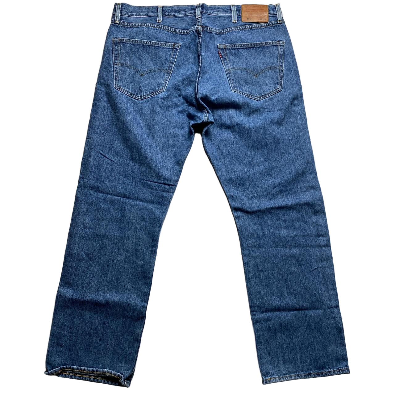 Levis 501 Baggy Blue Jeans (38W)