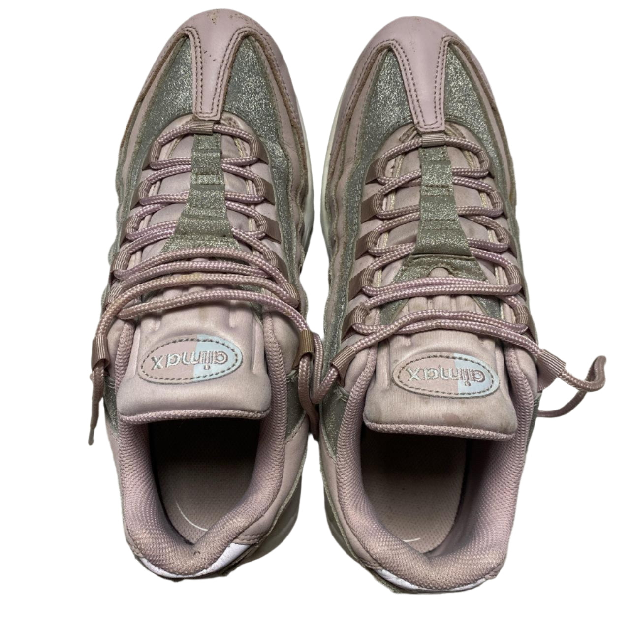 Nike Air Max 95 Pink and Silver Glitter (UK 7)