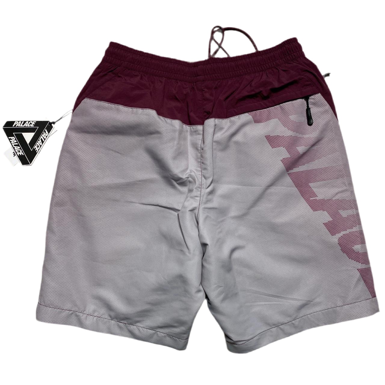 Palace Fade Shell Nylon Shorts Purple and Grey (L)