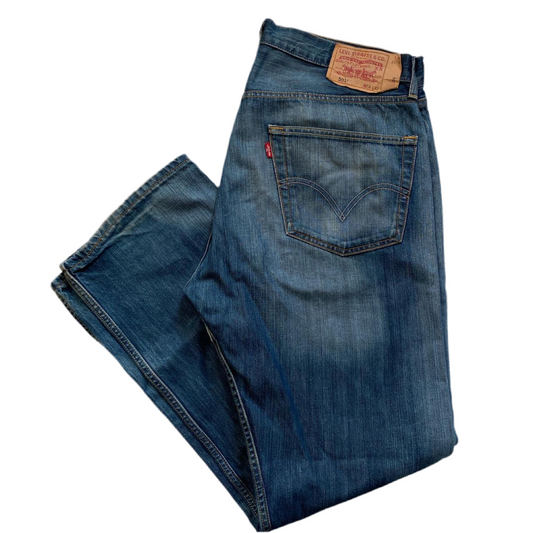 Levis 501 Stonewashed Jeans (38W)