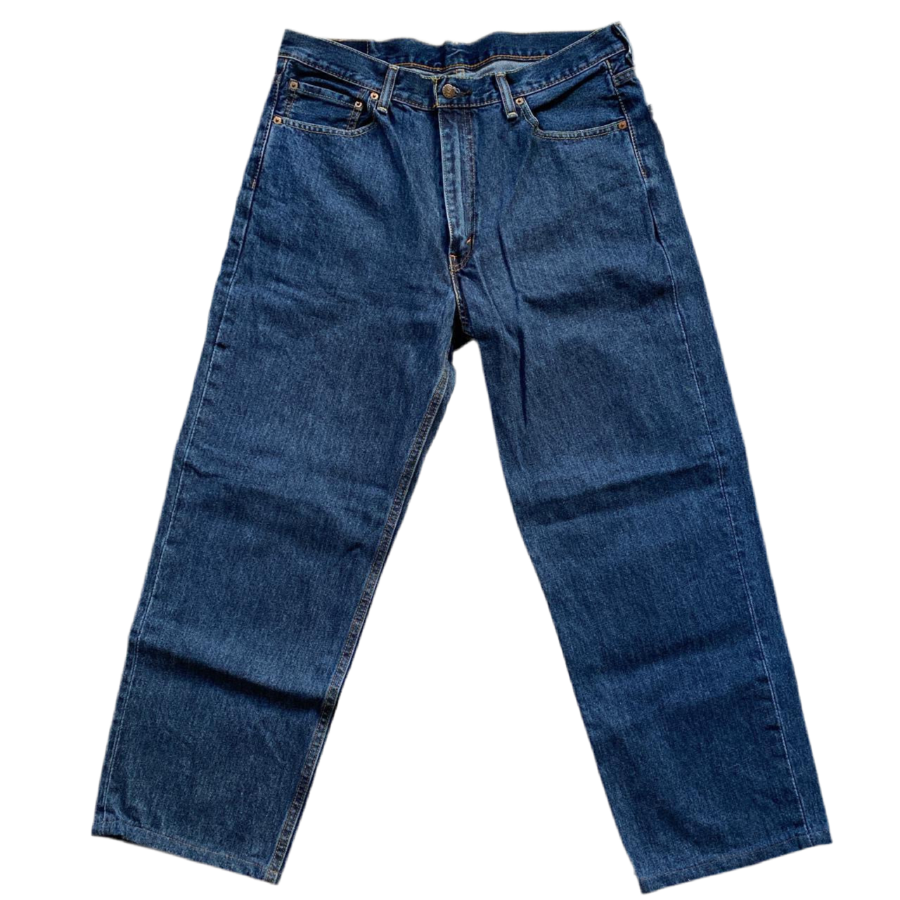Levis 550 Stonewashed Blue Baggy Jeans (36W)