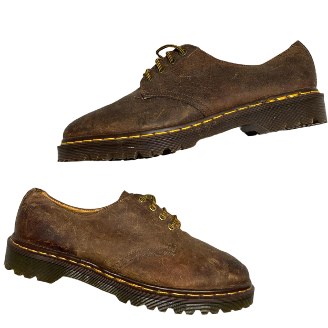 Dr Martens Leather Brown Low Boot Shoes (UK 9)