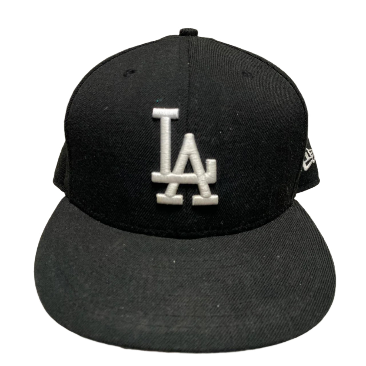 LA Dodgers New Era Black and White Fitted Cap