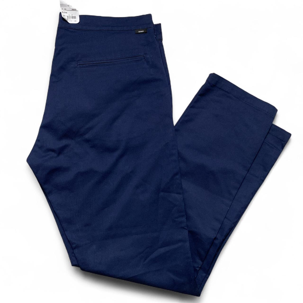 Edwin Navy Smart Trousers (38W)