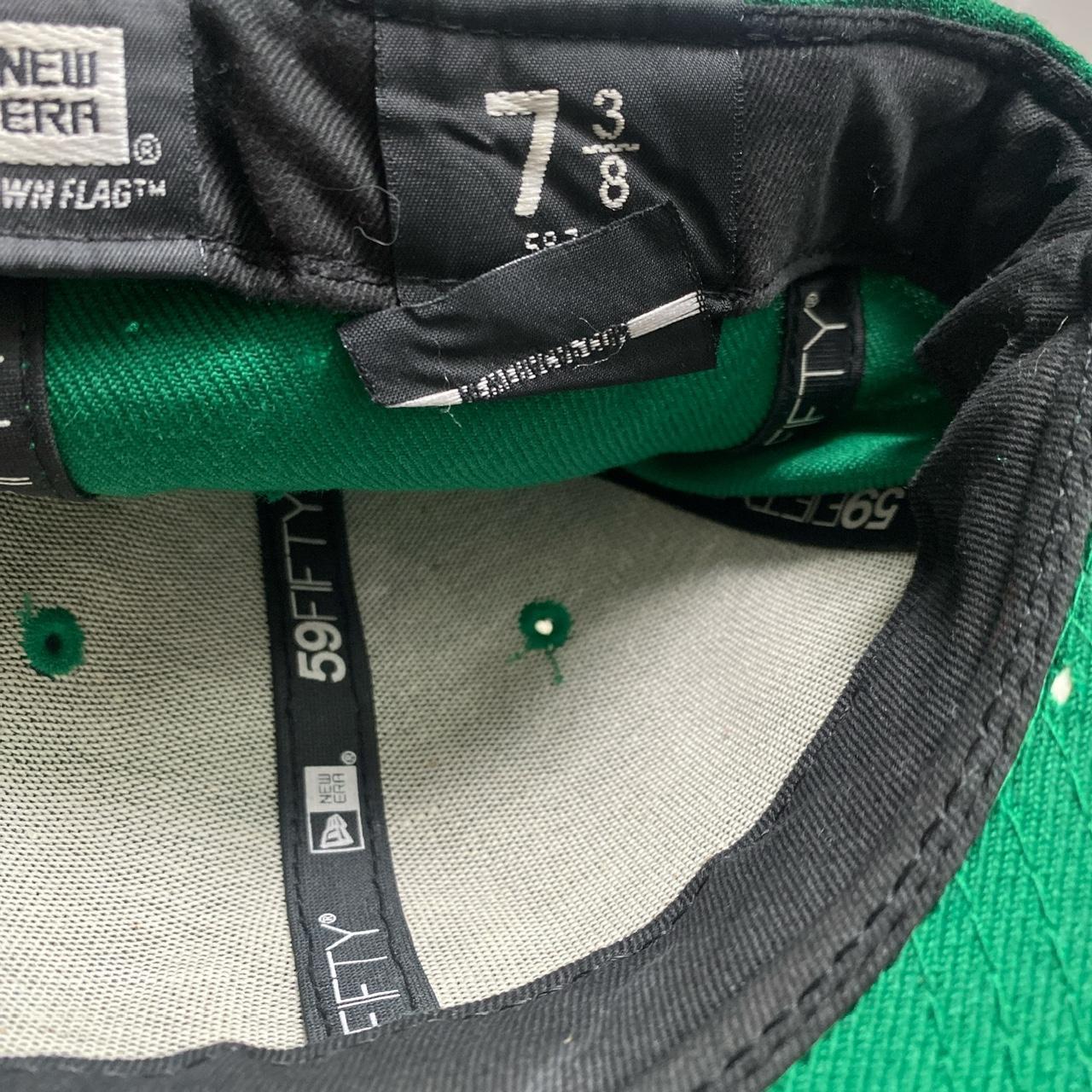 New York Yankees New Era Green and White Fitted Cap