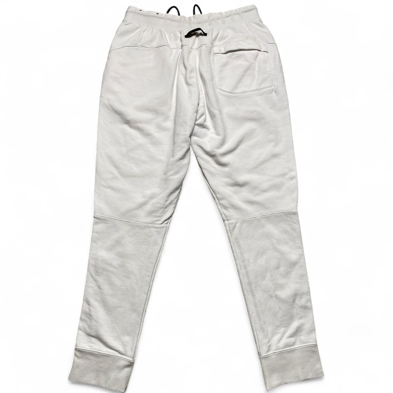 Nike Air Max White and Silver Slim Joggers (XL)