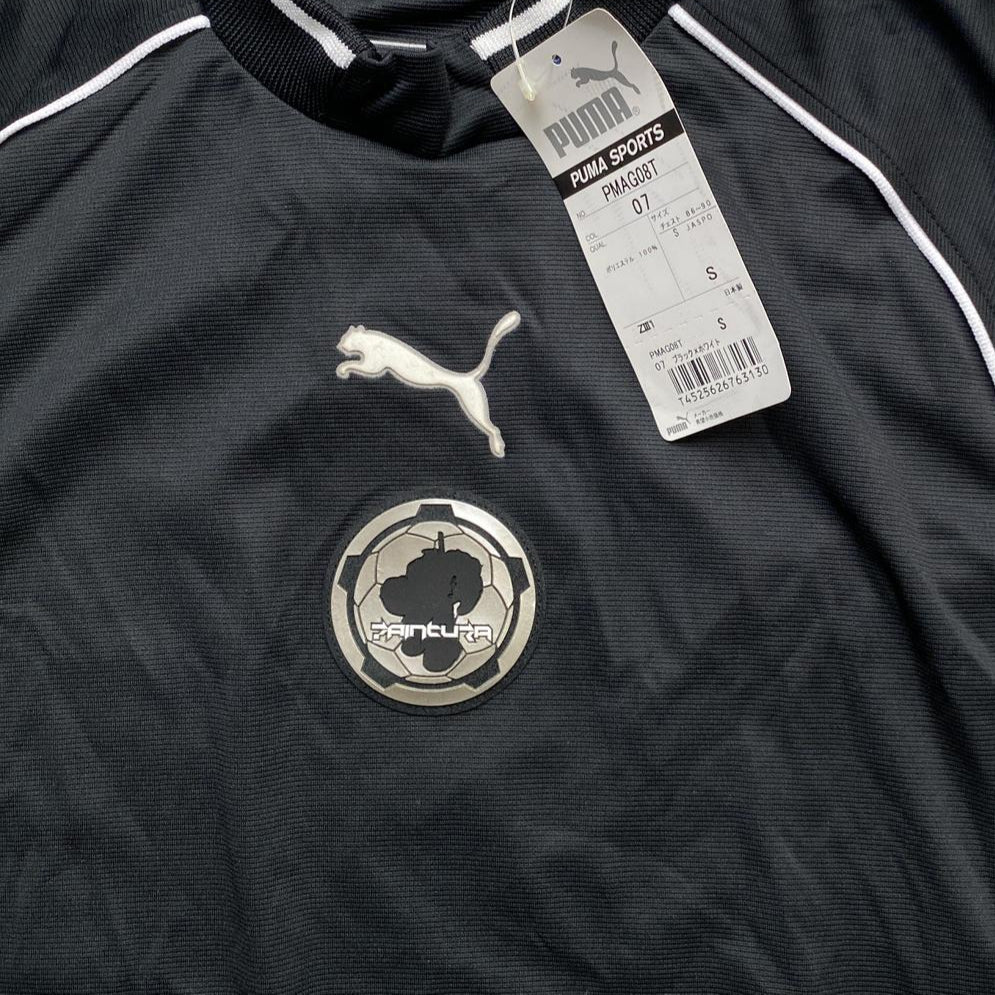 Puma Paintura Black and White Football Jersey (S)