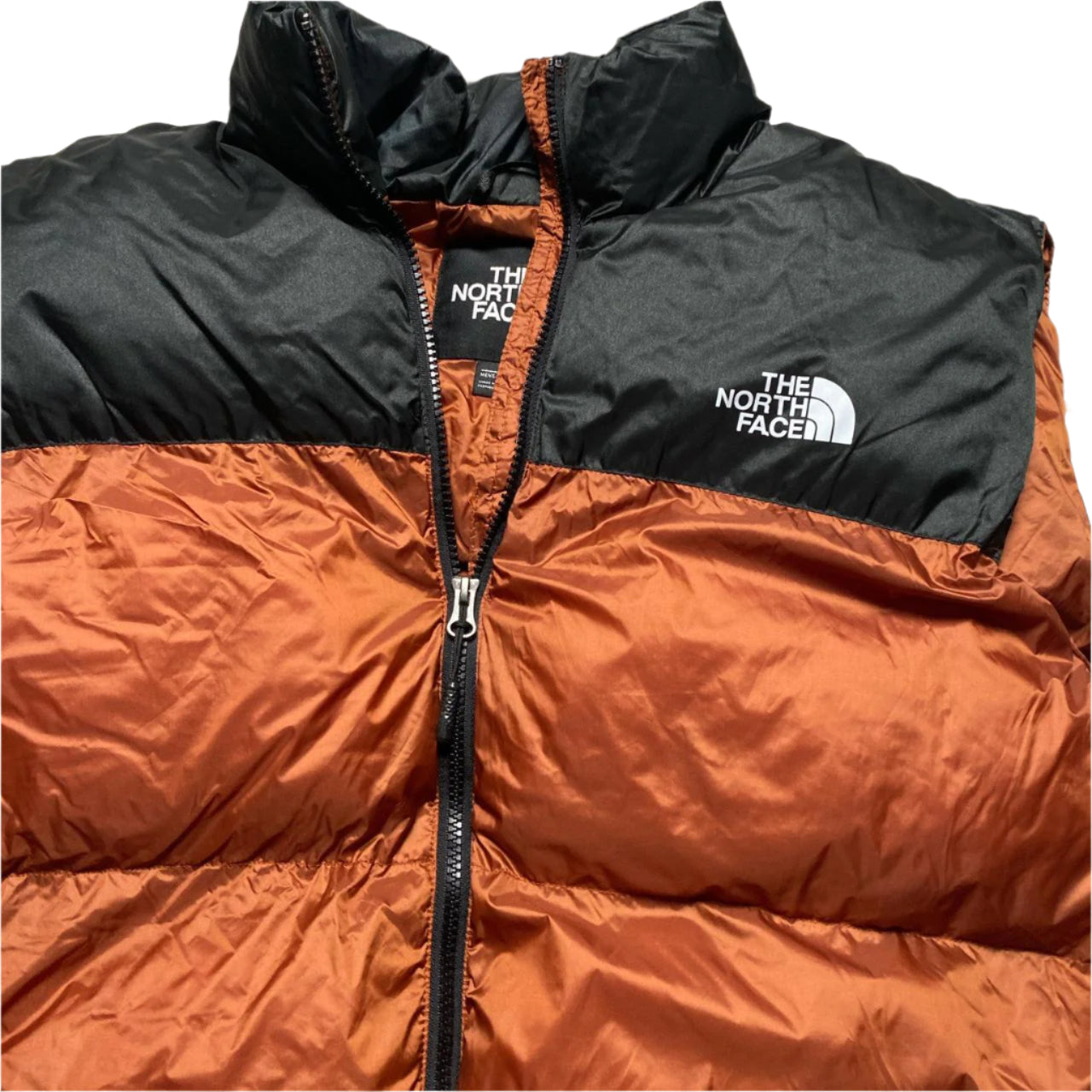 The North Face 1996 Brown and Black Two Tone Gilet (2XL)