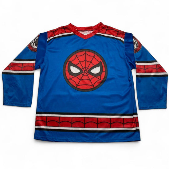 Spiderman Vintage Long Sleeve Baggy y2k Jersey (XL)