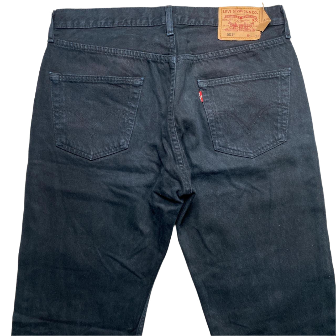 Levis 501 Black Baggy Jeans (34W)