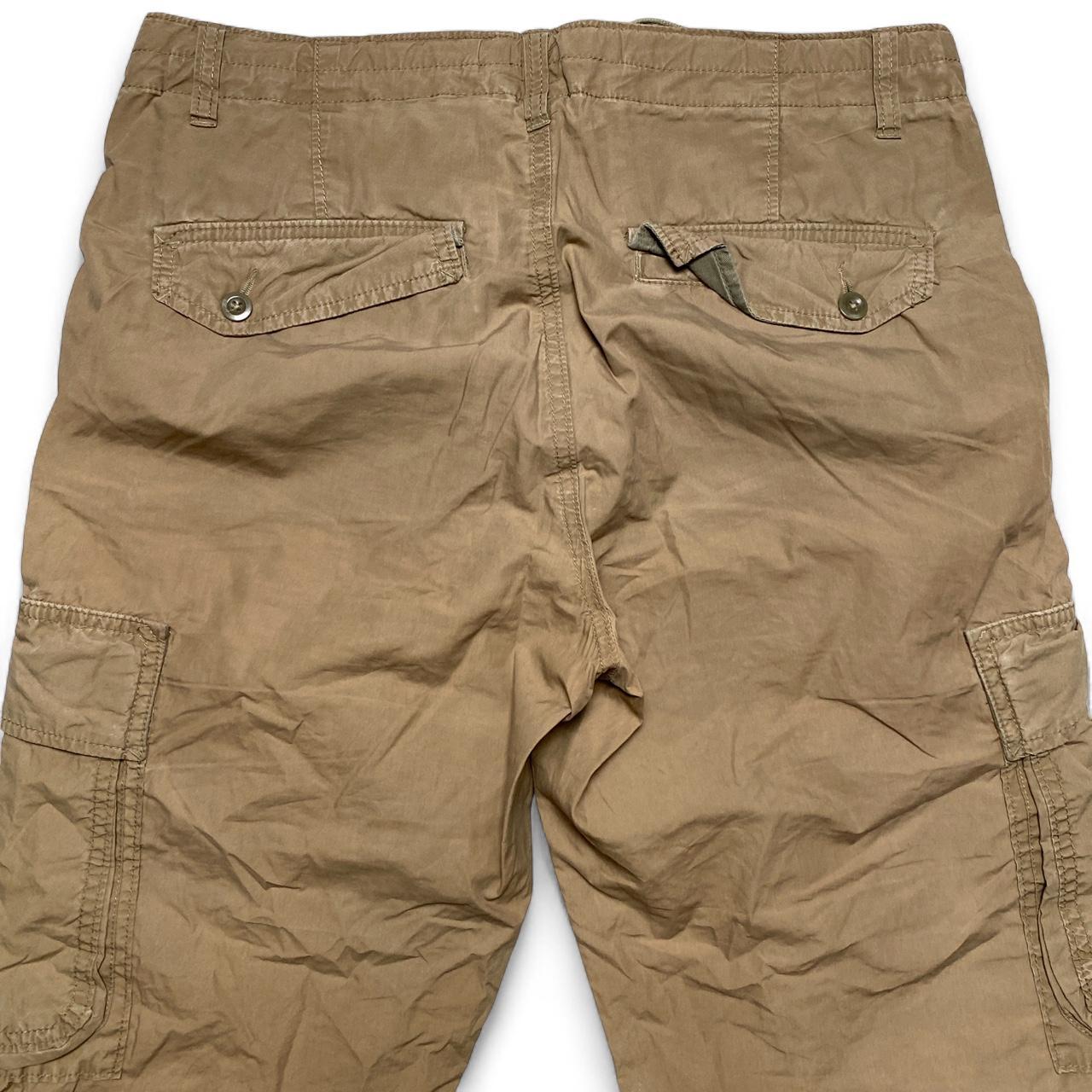 GAP Lightweight Sand Brown Cargo Trousers (32W)