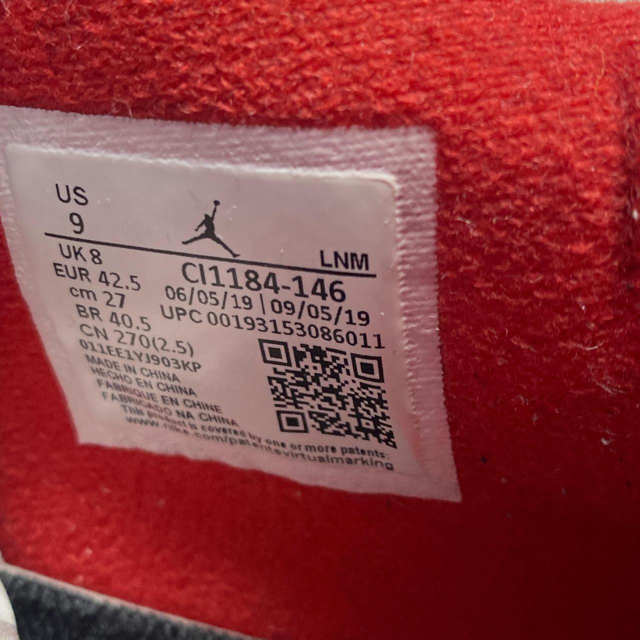 Jordan 4 Retro What The White Blue and Red (UK 8)