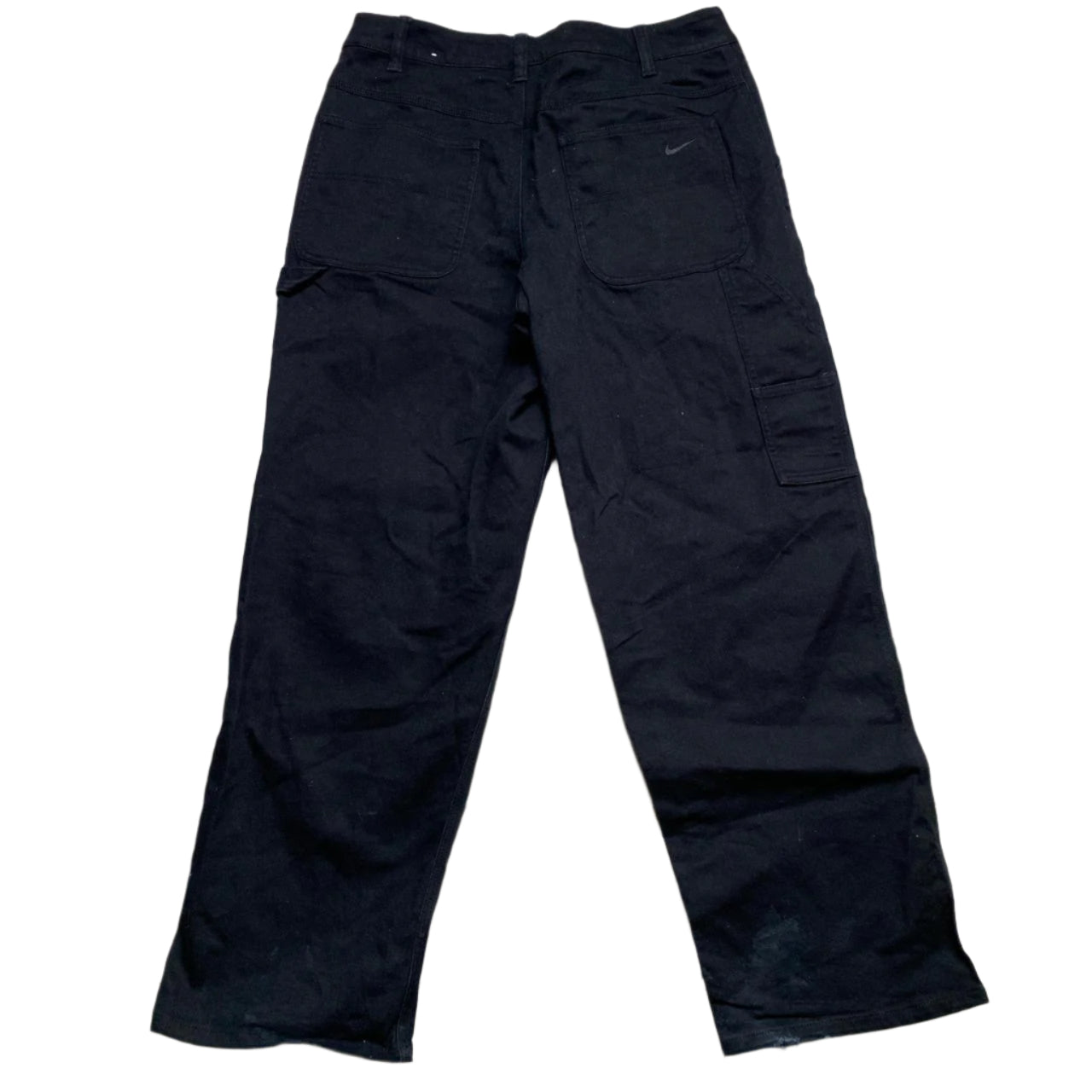 Nike Triple Black Skateboarding Baggy Cargo Trousers (32W)