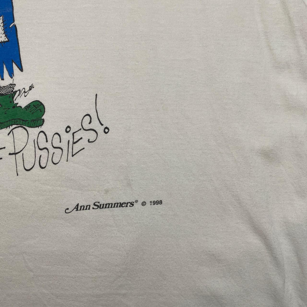 Ann Summers 1998 Stroke Pussies Graphic Vintage 90’s T Shirt (L)
