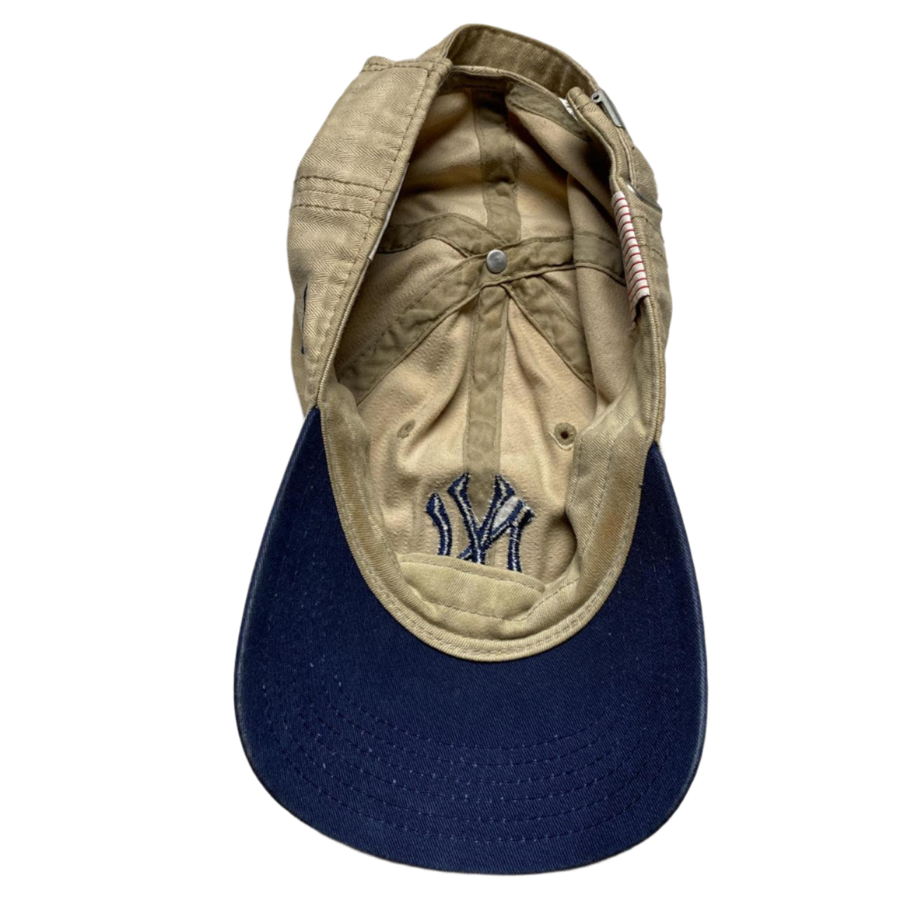 New York New Era Yankees Cream and Navy Vintage Cap