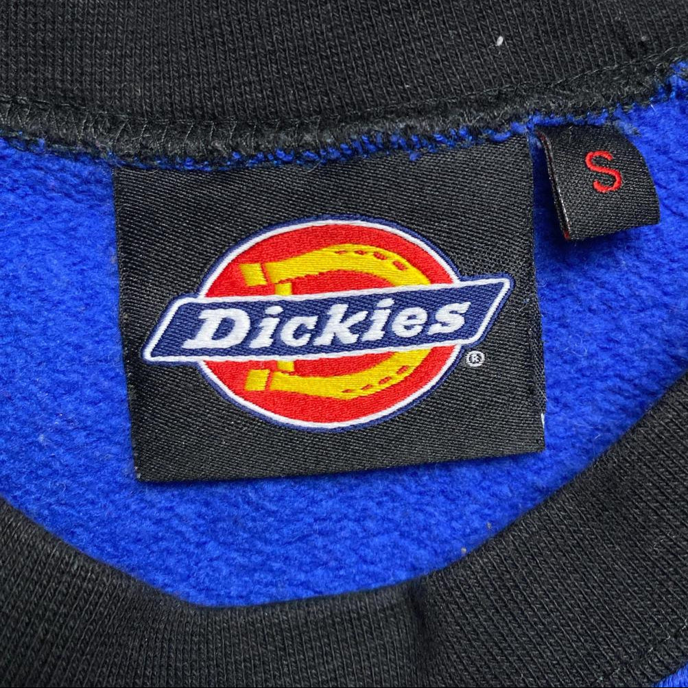 Dickies Black and Blue Crewneck Jumper (S)