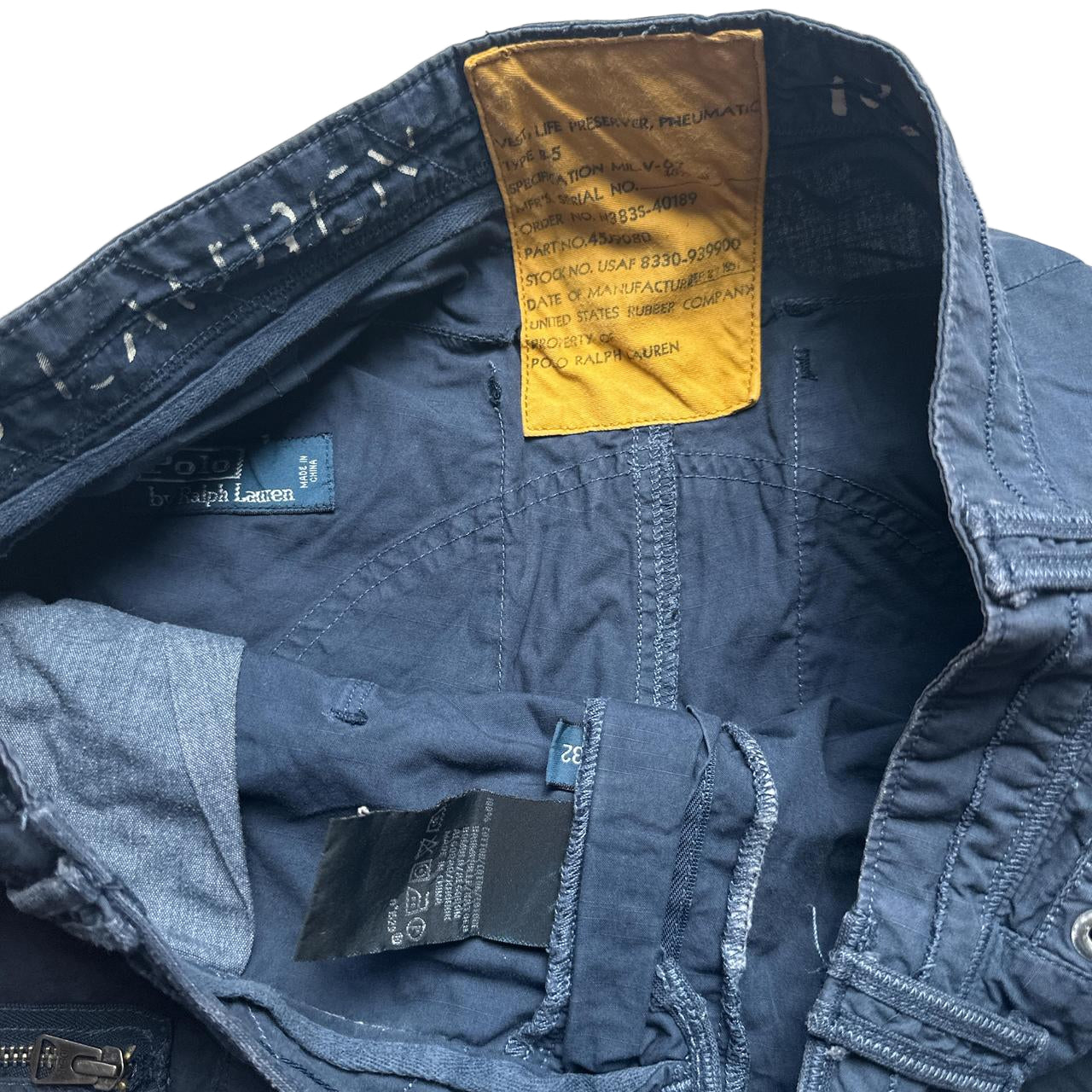 Polo Ralph Lauren Army Cargo Shorts Navy (32W)