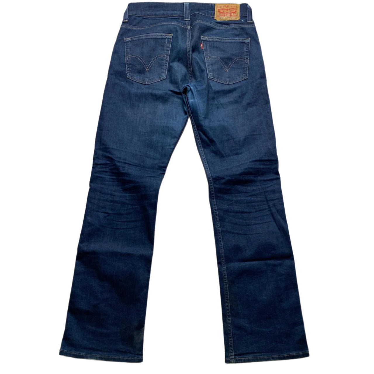 Levis 506 Navy Baggy Jeans (32W)