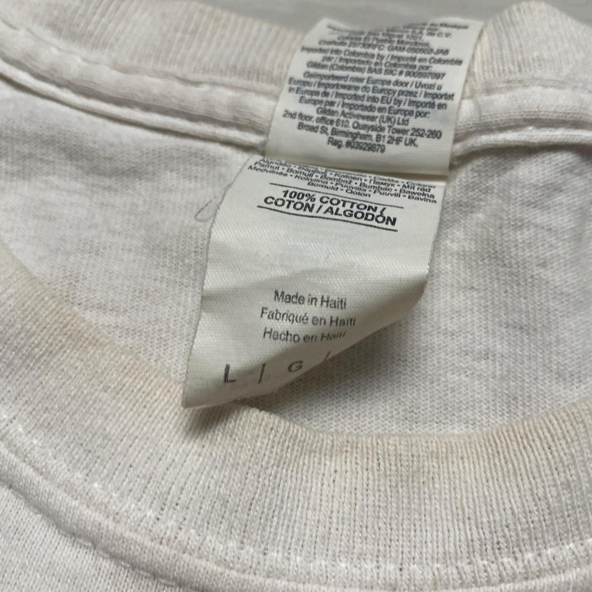 Jimothy Lacoste White T Shirt (L)