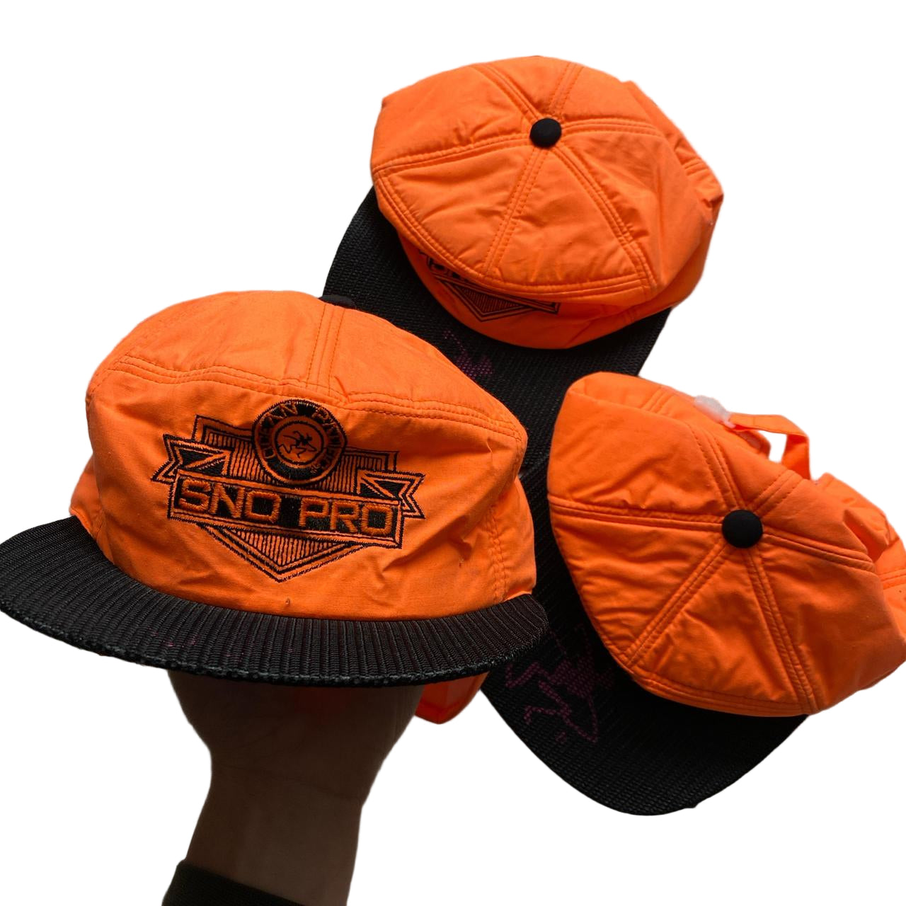 Sno Pro Ocean Pacific Neon Orange Cap