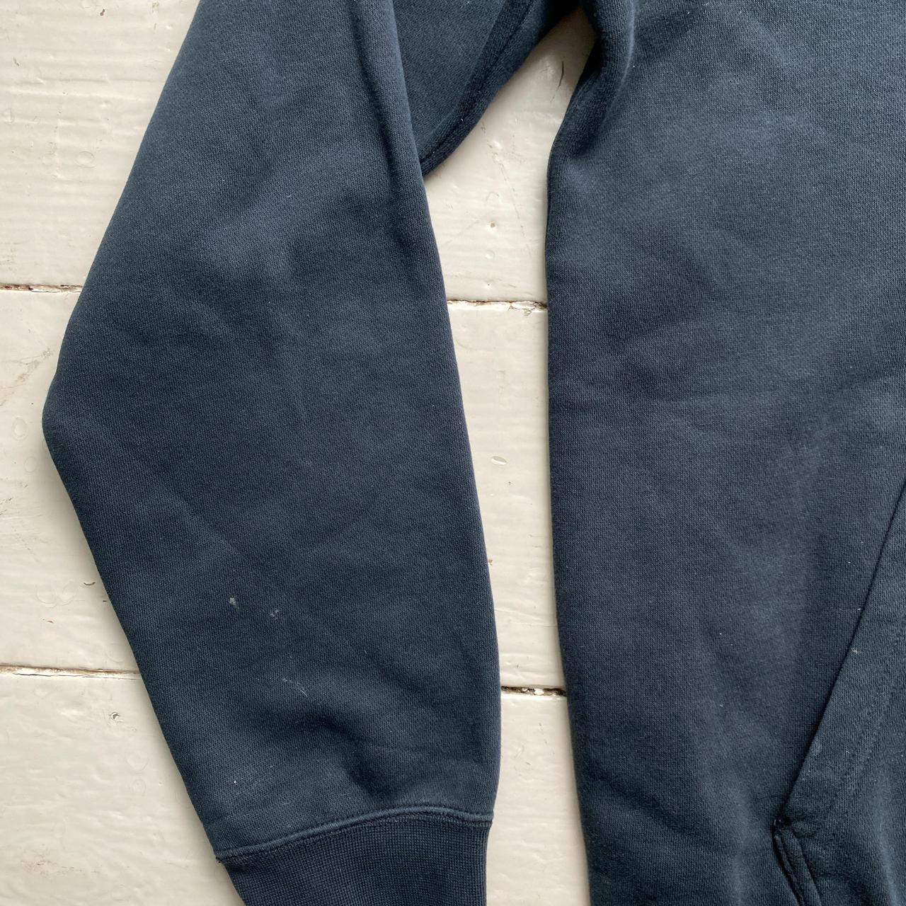 Nike Club Contrast Stitch Black Red and White Hoodie (M)