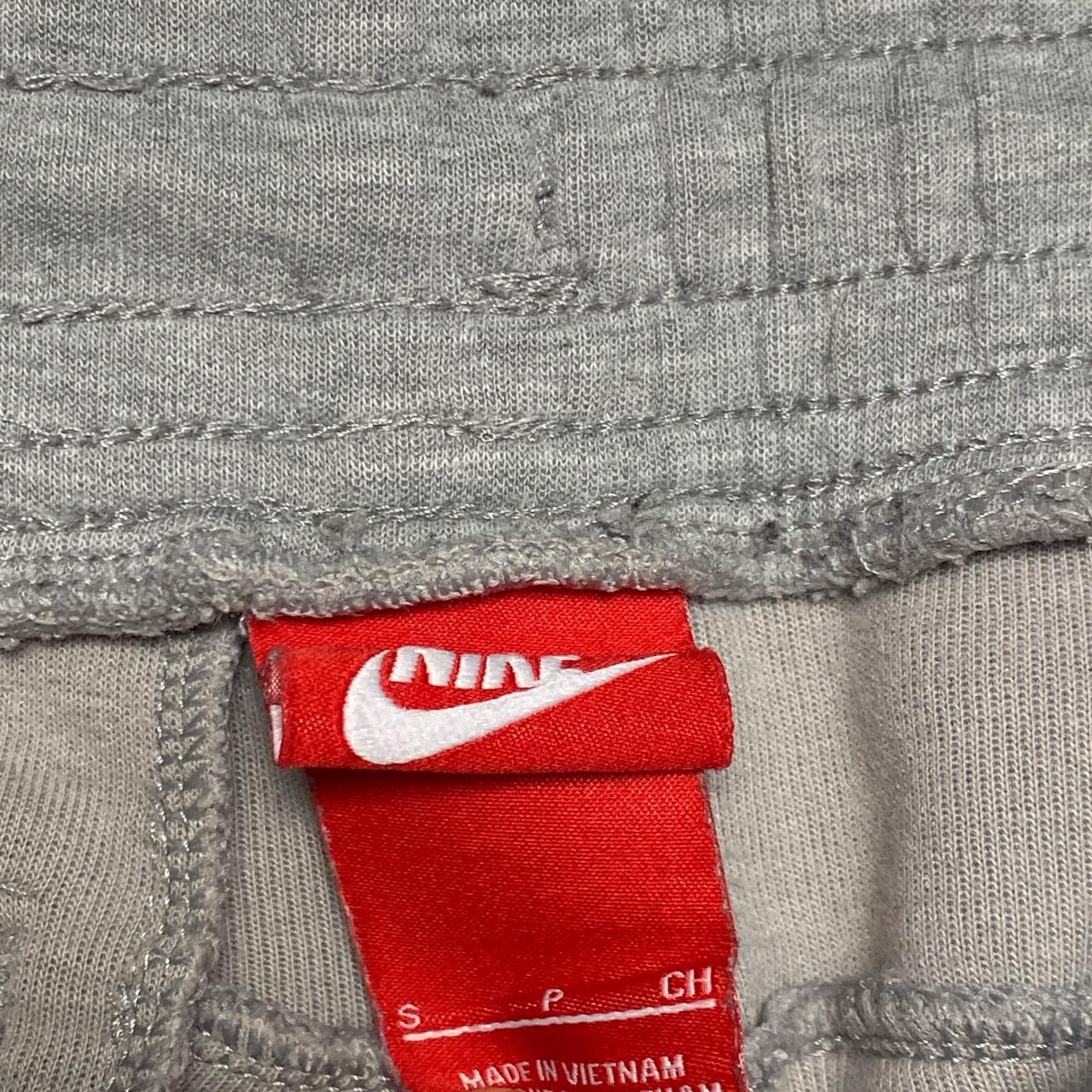 Nike Grey and Black Tech Fleece Bottoms (S)