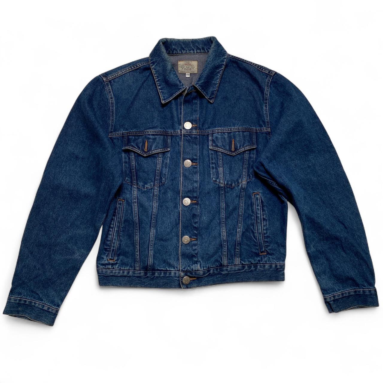 Armani Jeans Vintage Navy Blue Denim Jacket