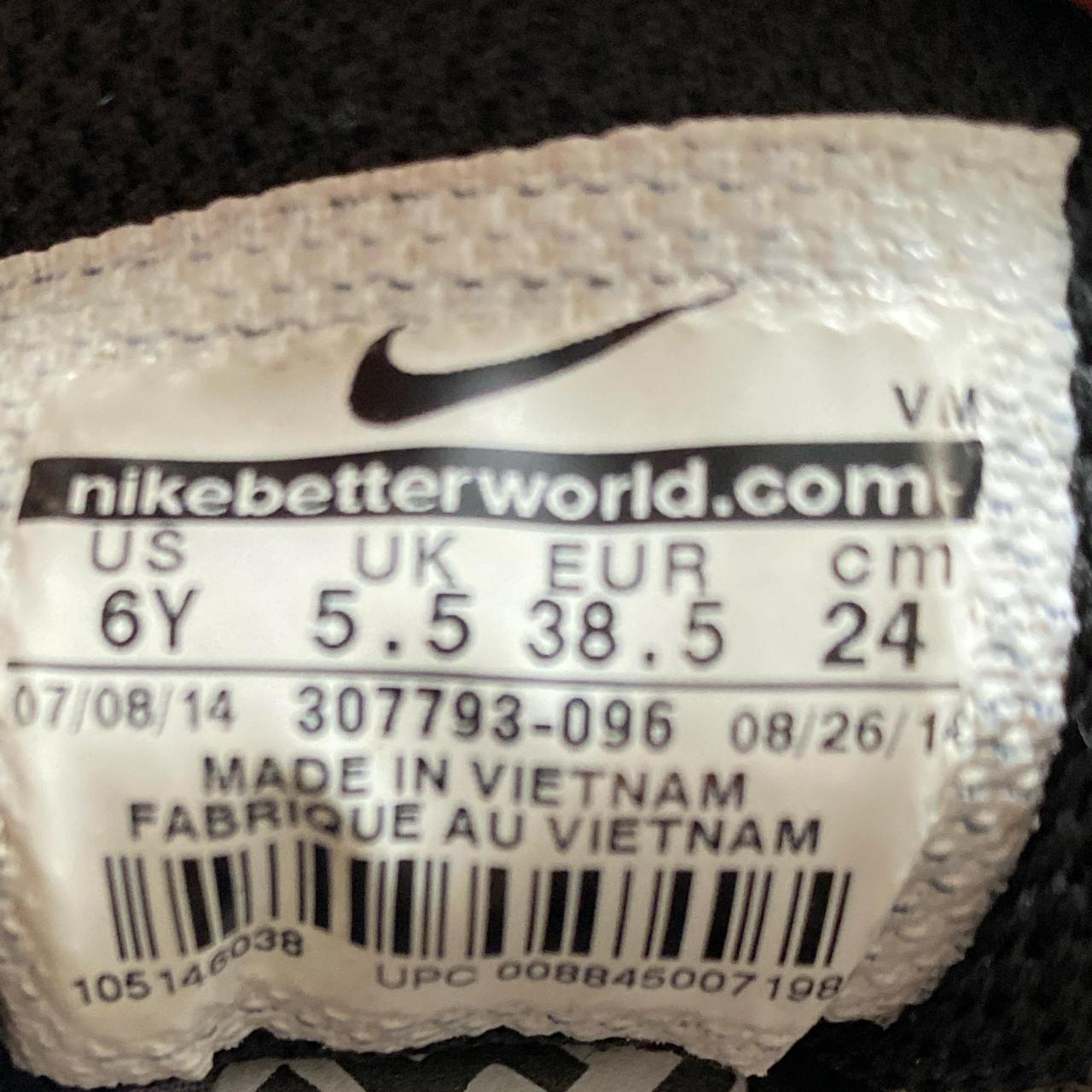 Nike Air Max 90 Black and Iridescent Swoosh (UK 5.5)