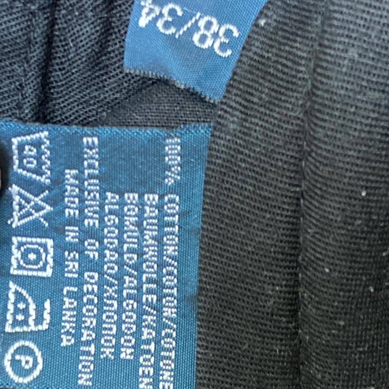Polo Ralph Lauren Black and Green Pony Trousers (W 38)