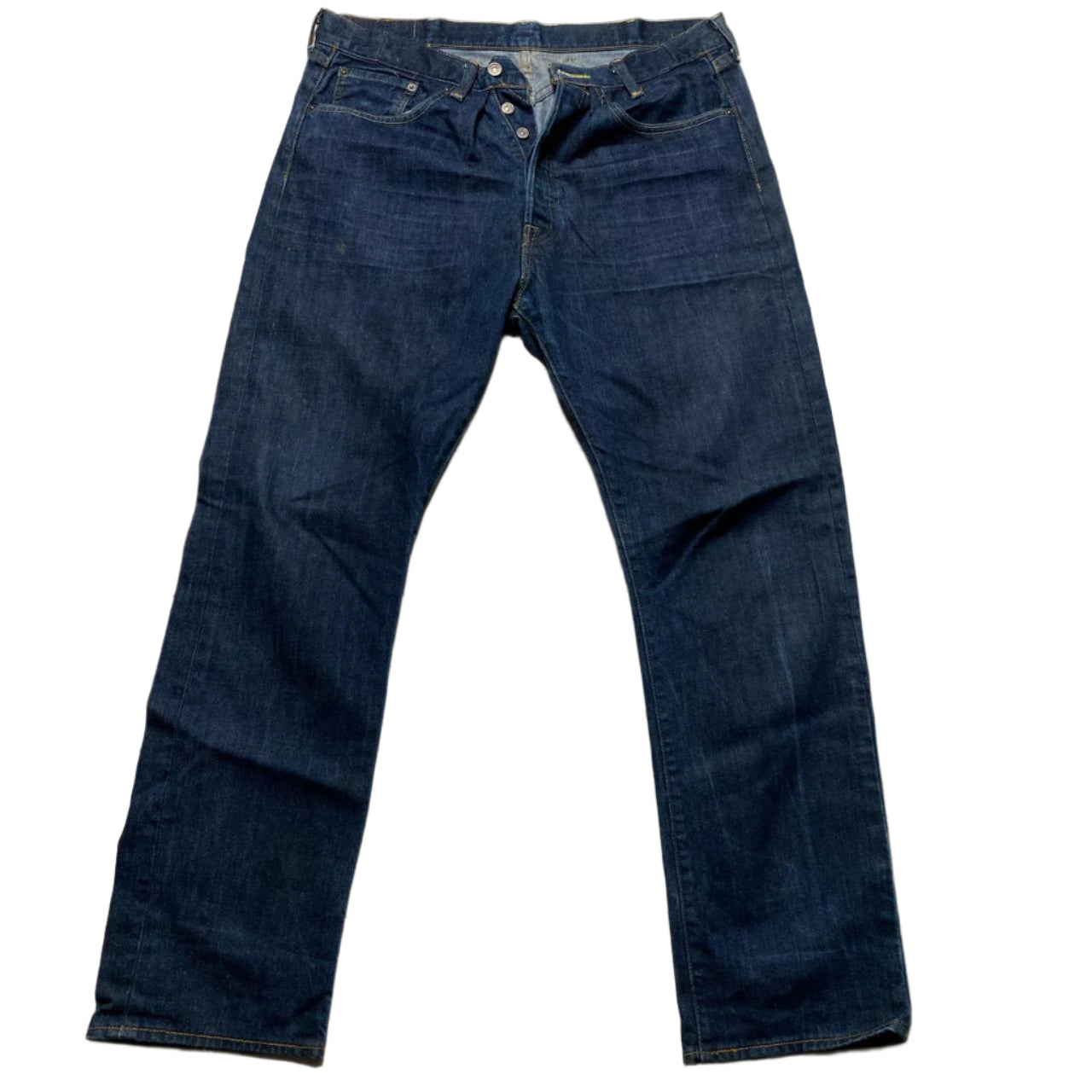 Levis 501 Dark Navy Baggy Jeans (38W)