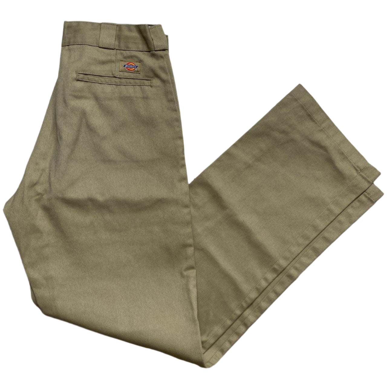 Dickies 874 Cream Beige Sand Khaki Casual Chino Trousers (32W)