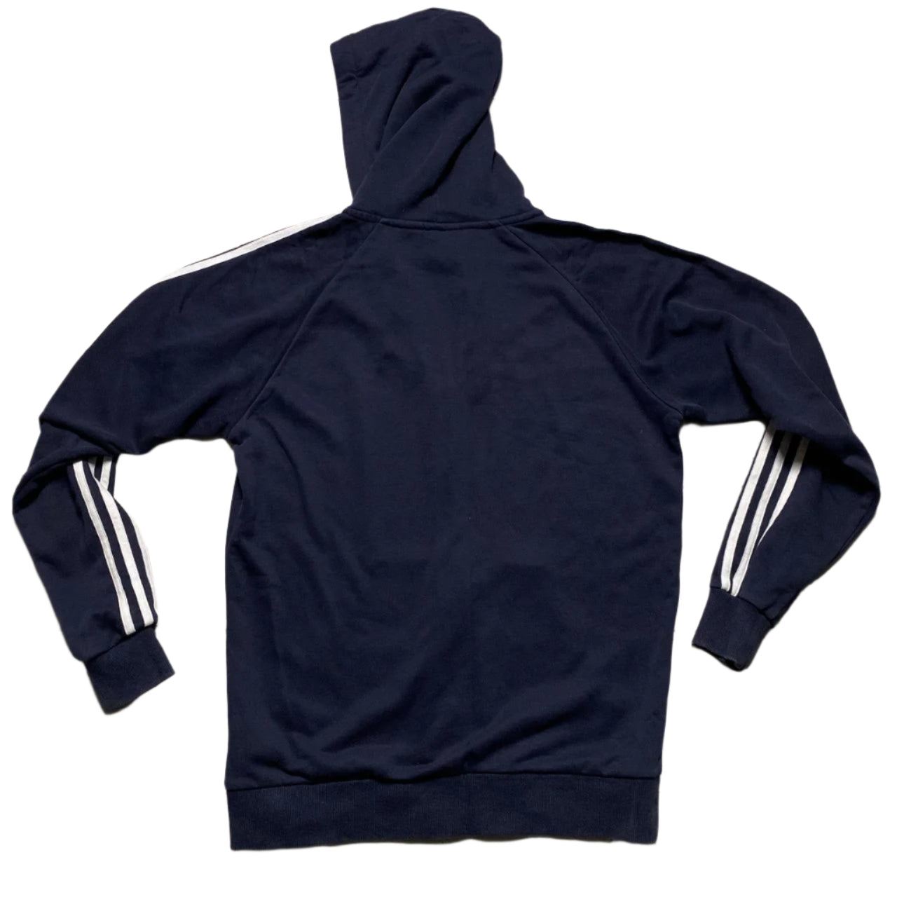 Adidas Originals Navy and White Hoodie (M)