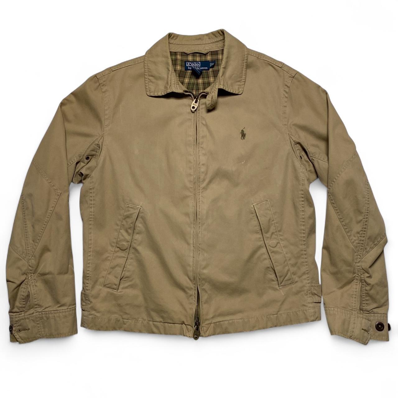 Polo Ralph Lauren Harrington Jacket Cream Tan (M)