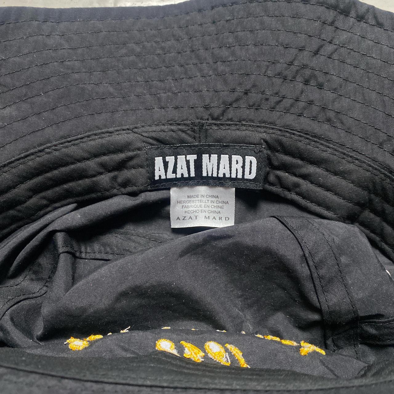 Azat Mard Tequila Boys Club Black and Yellow Embroidered Bucket Hat
