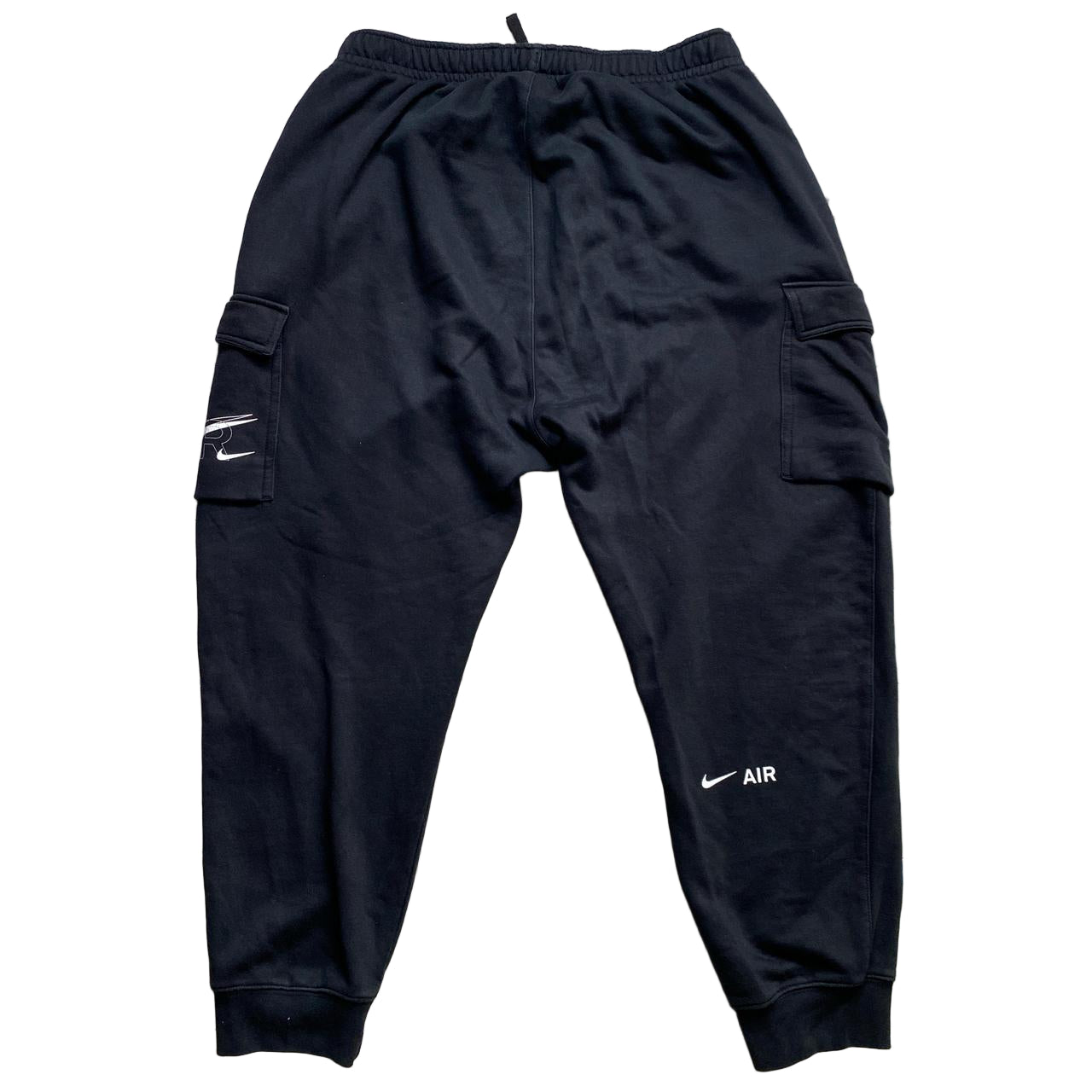 Nike Black and White Big Swoosh Jumper and Cargo Tracksuit (XL)