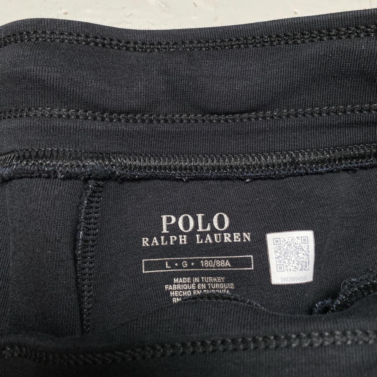 Ralph Lauren Polo Black and Grey Joggers (L)