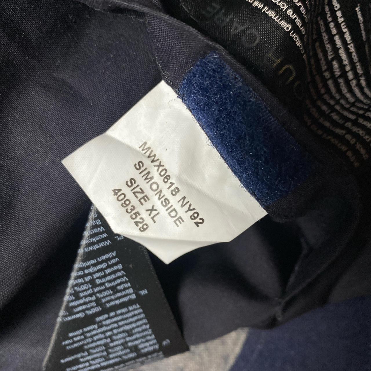 Barbour Navy Simonside Oilskin Jacket (XL)