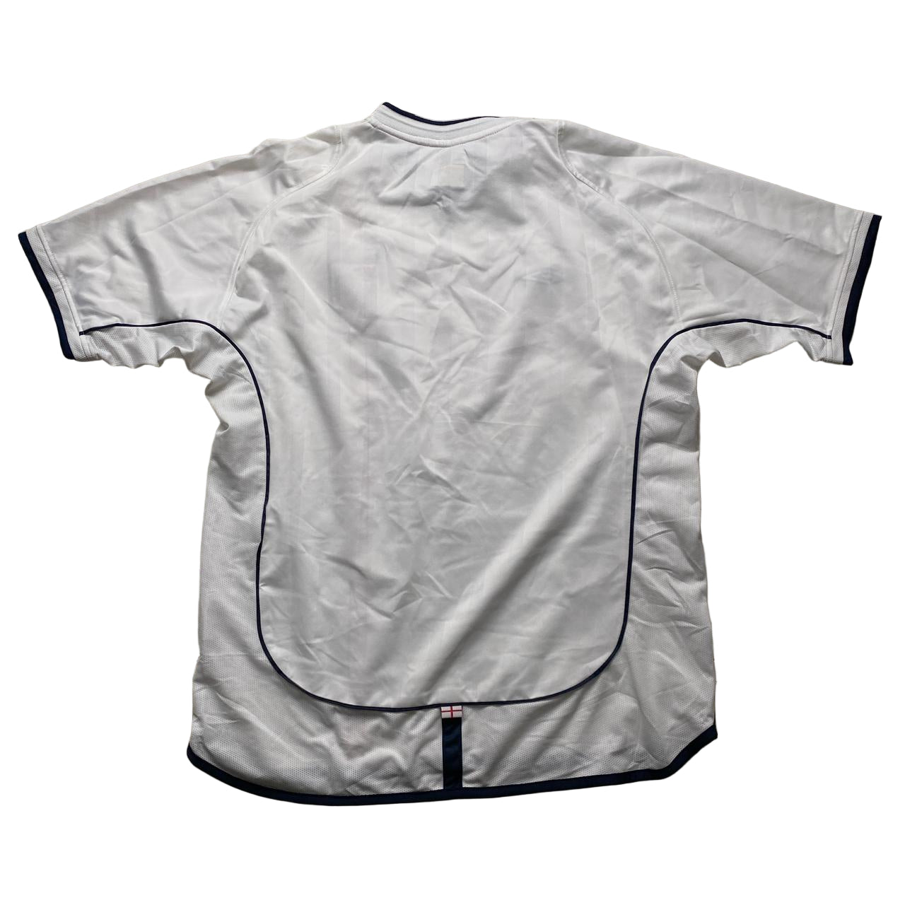 England Vintage Football Jersey White (L)