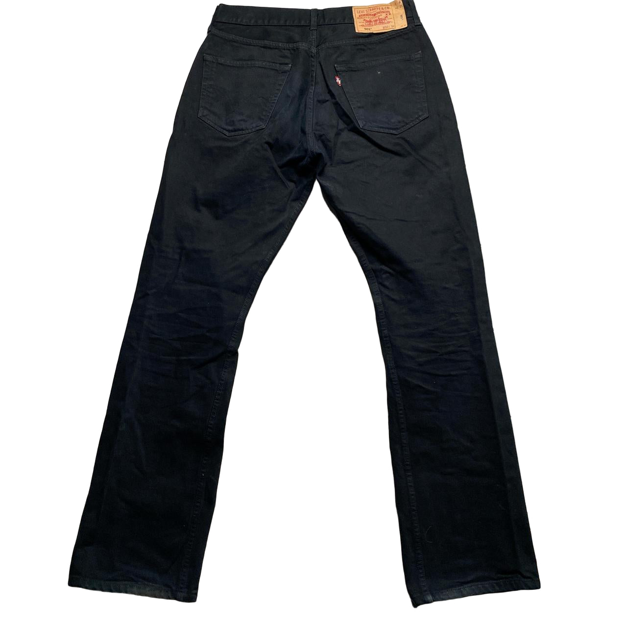 Levis 501 Vintage Black Baggy Jeans (32W)