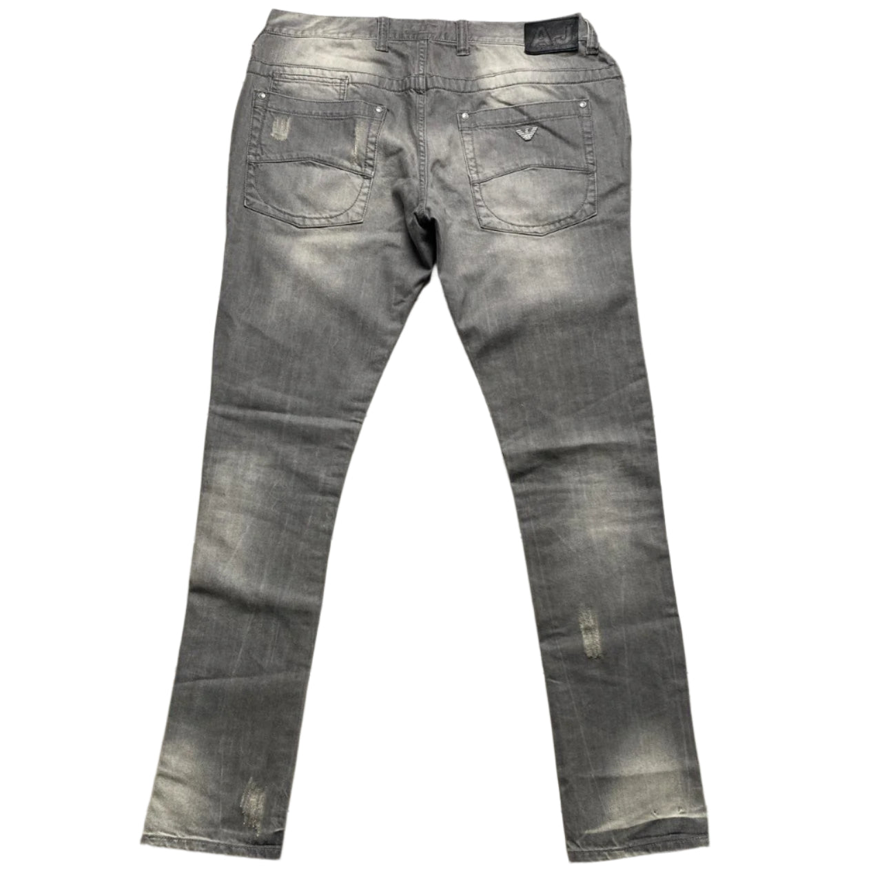 Armani Grey Baggy Jeans (38W)